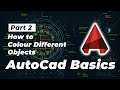 AutoCad Basics #2- How to Colour Objects in AutoCad | AutoCad Tutorials | Inovatrix Guys