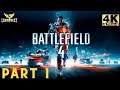 Battlefield 4 Campaign Gameplay- Part 1 (4K, Xbox One X) (No Commentary)