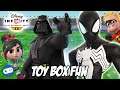 BLACK SUIT SPIDERMAN Disney Infinity Toy Box Fun Gameplay Compilation