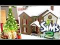 CHRISTMAS FAMILY HOME 🎄 The Sims 2: Speed Build