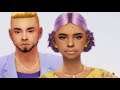 COMPLEMENTARY BESTIES💜💛 // The Sims 4: Create A Sim W/NEECXLE