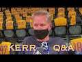 📺 Entire STEVE KERR interview from Warriors morning shootaround before LA Lakers on Opening Night