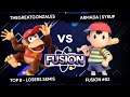 Fusion #82 - TheGreatGonzales (Diddy Kong) vs Armada Syrup (Ness) - Top 8 - Losers Semis