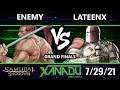 F@X 416 GRAND FINALS - LATEENX (Warden) Vs. Enemy (Genjuro) Vs. Samurai Shodown