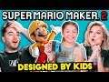 Gamers Vs. Mario Maker Levels Designed By Kids
