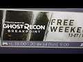 Ghost Recon breakpoint Gratis Free Por tiempo Limitado !!!