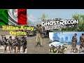*Ghost Recon Breakpoint Italian Army Outfits