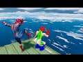 GTA 5 Water Ragdolls - SPIDERMAN VS CAMMY STREET FIGHTER (GTA 5 Euphoria Physics, Funny Moments)