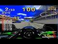 Indy 500 - Sega Model 2 - Indy Car  vs. Pace Cars - Car No.4 - Long Race Mode -  Full Race