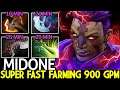 MIDONE [Anti Mage] Super Fast Farming 900 GPM Carry The Game Dota 2