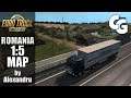 Mod Spotlight - Romania Map by Alexandru (stand-alone 1:5 map made with Google Street View) - ETS2
