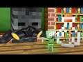 Monster School : SKELETON TINY APOCALYPSE CHALLENGE - Minecraft Animation