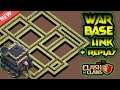 NEW TH9 WAR BASE + REPLAY PROOF + LINK | ANTI ZAP DRAGONS / QC LALO | CLASH OF CLANS