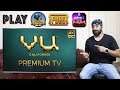 Play PUBG / Asphalt 9 and more GAMES on VU 4K Premium Android TV