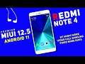(Premium) MIUI 12.5 Android 11 V2 Rom For Redmi Note 4 | AOD, Video Call, BT Audio, Mi Sound & More
