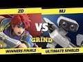 Smash Ultimate Tournament - ZD (Fox, Roy) Vs. Mj (ROB) The Grind 96 SSBU Winners Finals