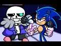 Sonic vs Sans - Reality Check Through The Skull - Hard Mode (Friday Night Funkin Sonic Edition)