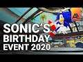 Sonic's Birthday 2020 Lobby Event in PSO2NA