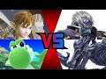 SSBU - Link (me) & Yoshi vs Dark Ganondorf & Fake Ridley