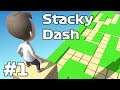 Stacky Dash - Stack and dash! Gameplay Walkthrough Android iOS Part 1