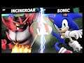 Super Smash Bros Ultimate Amiibo Fights – Request #16921 Incineroar vs Sonic