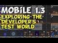 Terraria Mobile 1.3 Exploring the Developer's Test World [iOS, Android]