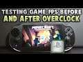 Testing PS Vita Games FPS! Before & After CPU Overclock!