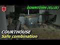 THE LAST OF US PART 2: Courthouse safe combination & code location (Seattle Downtown, Ellie)