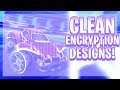 TOP 10 MOST CLEAN ENCRYPTION DESIGNS OF ALL TIME!! (Rocket League Car Designs)