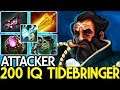 Attacker [Kunkka] 200 IQ Tidebringer Epic Style Radiance Gameplay 7.22 Dota 2