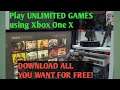CFW (Custom Firmware) or Jailbroken Xbox One X