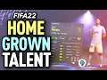 FIFA 22: HOME GROWN TALENT