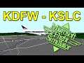 Flight Simulator 4 || Dallas (KDFW) to Salt Lake (KSLC) || Delta 747 || Flight Sim Quick Fix