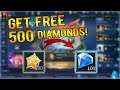 FREE 500 DIAMONDS IN NEW EVENT IN MOBILE LEGENDS (NEW UPDATE) ~ MLBB