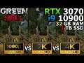 Green Hell | 1080p vs 1440p vs 2160p | RTX 3070 | i9 10900 | 32GB RAM | 1TB SSD