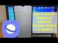 How To Delete Samsung Internet Browser History in Android Device