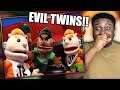 JUNIOR CODY & JOSEPH FIGHT THEIR EVIL TWINS! | SML Movie: Cody Gets Expelled Reaction!