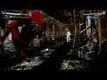 Marvel spider man game play the train boss fight on PS4 black long gaming