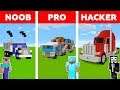 Minecraft NOOB vs PRO vs HACKER: TRUCK in Minecraft / Funny Animation