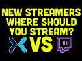 Mixer Vs Twitch For New Streamers | WHERE SHOULD I STREAM?