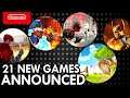 NEW GAMES ANNOUNCE Nintendo Switch GAMEPLAY TRAILER FINAL Week August 2021 Nintendo Switch OLED NEWS