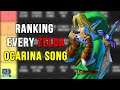 Ranking Every Zelda Ocarina Song | Zelda Ocarina Songs Tier List