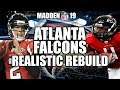 Rebuilding The Atlanta Falcons - Madden 19 Connected Franchise Realistic Rebuild