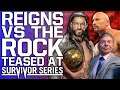 Roman Reigns Vs The Rock Teased At Survivor Series 2021? | Tony Khan Slams WWE For Mass Releases