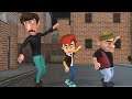 Scary Robber Home Clash 3D Animation - Scary Robber 3D Animation - Funny Animation 3D