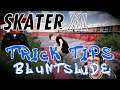 Skater XL Trick Tips, Bluntslide