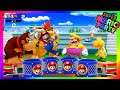 Super Mario Party Minigames #296 Koopa Troopa vs Bowser vs Donkey Kong vs Wario