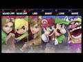 Super Smash Bros Ultimate Amiibo Fights – Request #14258 Links vs Plumbers