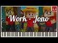 Work - Jono | Piano Tutorial (Official Hermitcraft Grian Song)