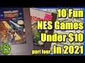 10 Fun NES Games Under $10 in 2021 - Part Four - With special guests | Nefarious Wes